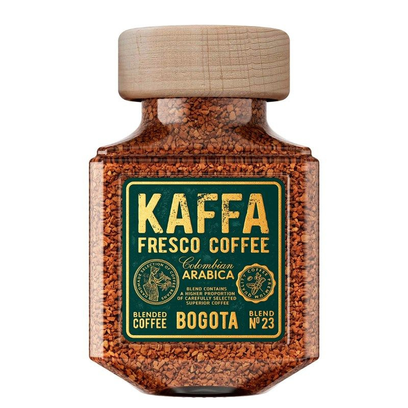 Кофе Kaffa Fresco Bogota растворимый сублимированный, 100г #1