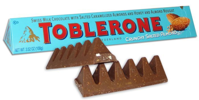 Шоколад Toblerone Almond Crunchy 100 г #1