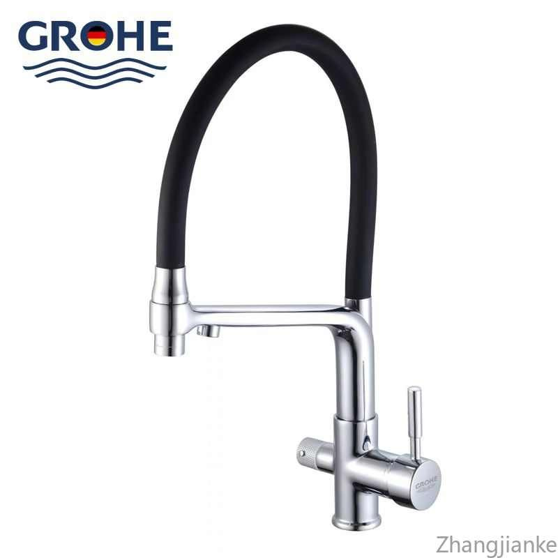 Кухонный смеситель/GROHE/Кухонный смеситель с фильтром для питьевой воды/Кухонный смеситель с гибким #1