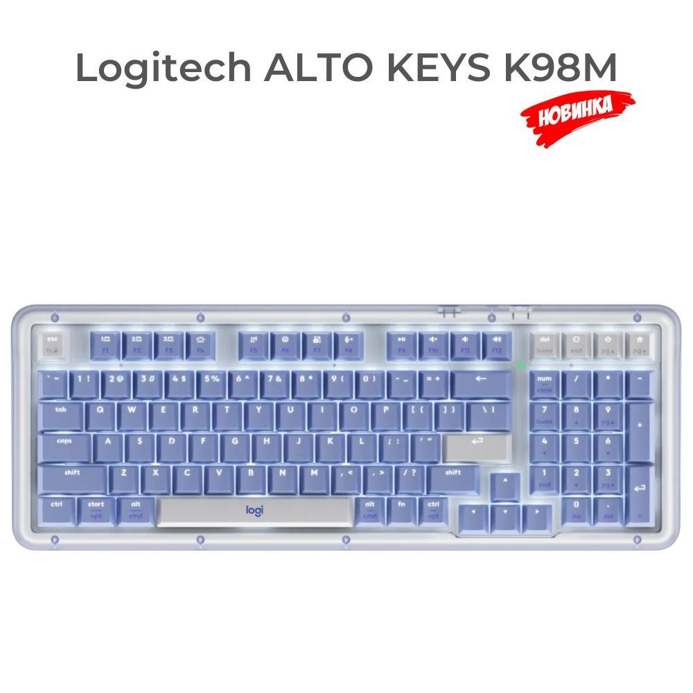 Logitech Клавиатура беспроводная ALTO KEYS K98M, Английская