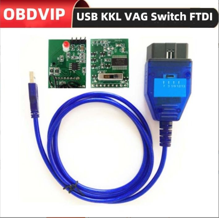 Сканирующий инструмент VAG 409 KKL USB + Fiat Ecu с переключателем Volkswagen Fiat inspection line  #1