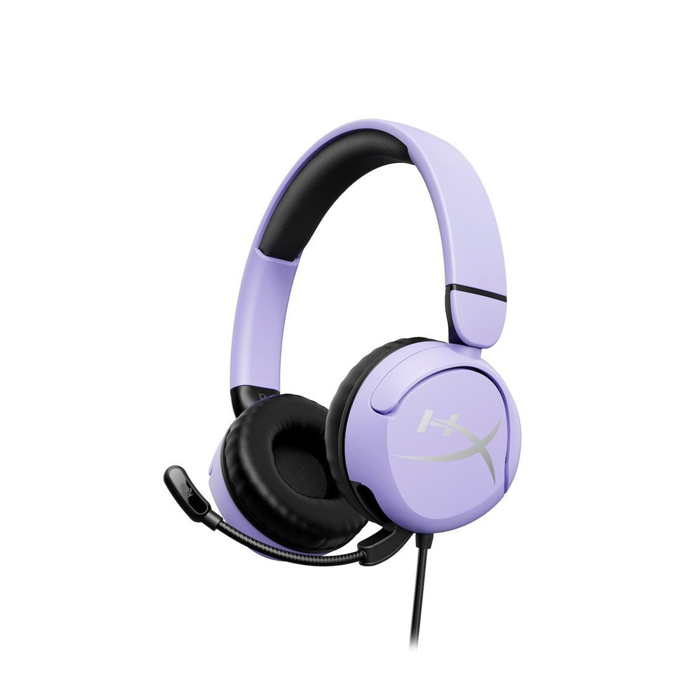 HyperX Cloud Mini 3.5 мм Игровые проводные наушники, с микрофоном, фиолетовые #1