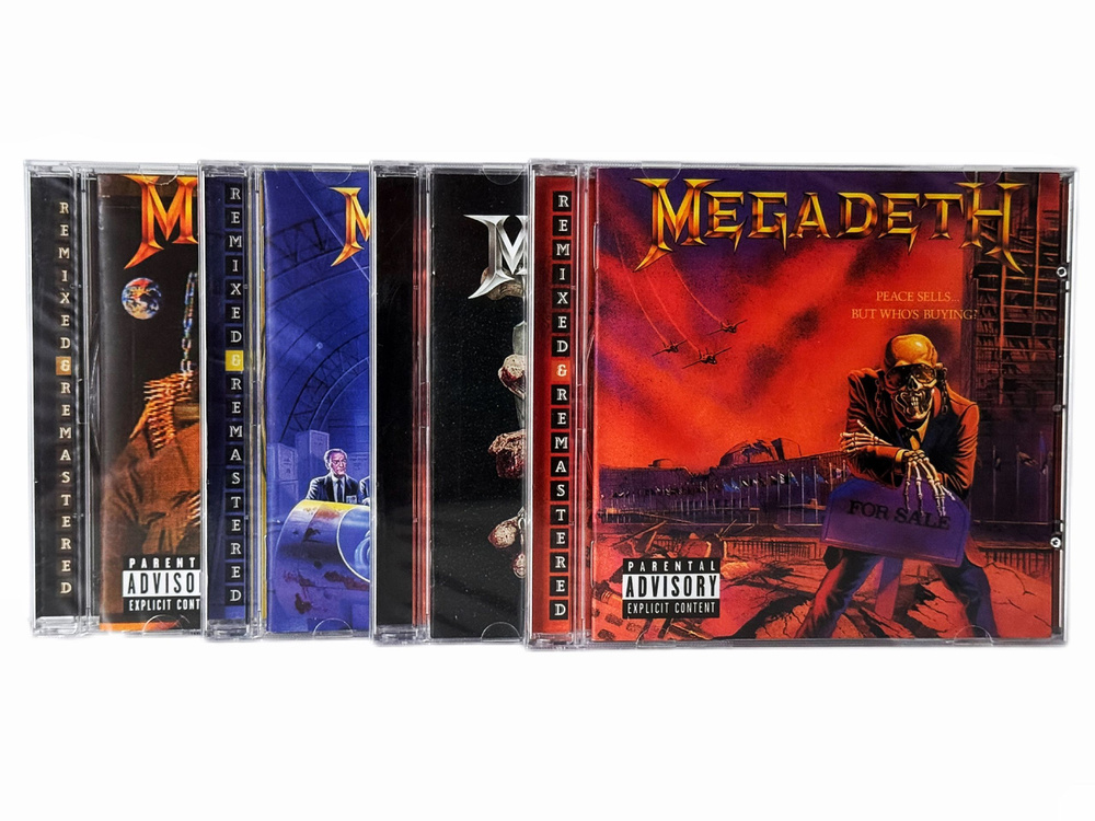 Megadeth "Classic Collection" (4 CD) Коллекция #1