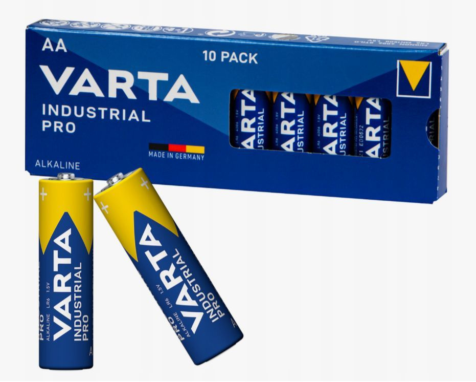 Батарейка VARTA Industrial PRO LR06 AA, 10 штук (10 штук в одной упаковке) #1