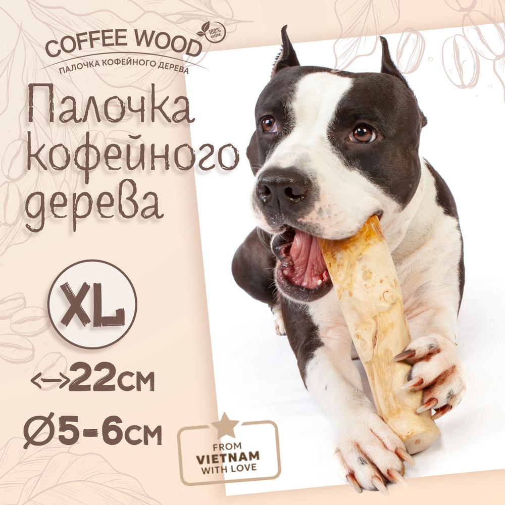 Палочки кофейного дерева для собак