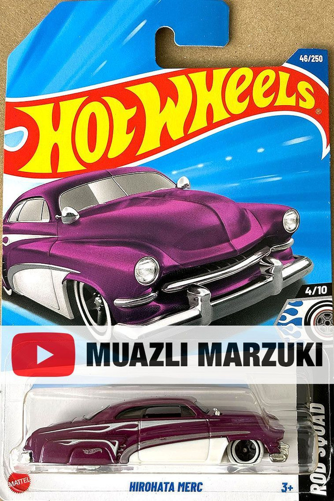 Машинка Mattel Hot Wheels 2025 C4982 Hirohata Merc купить на OZON