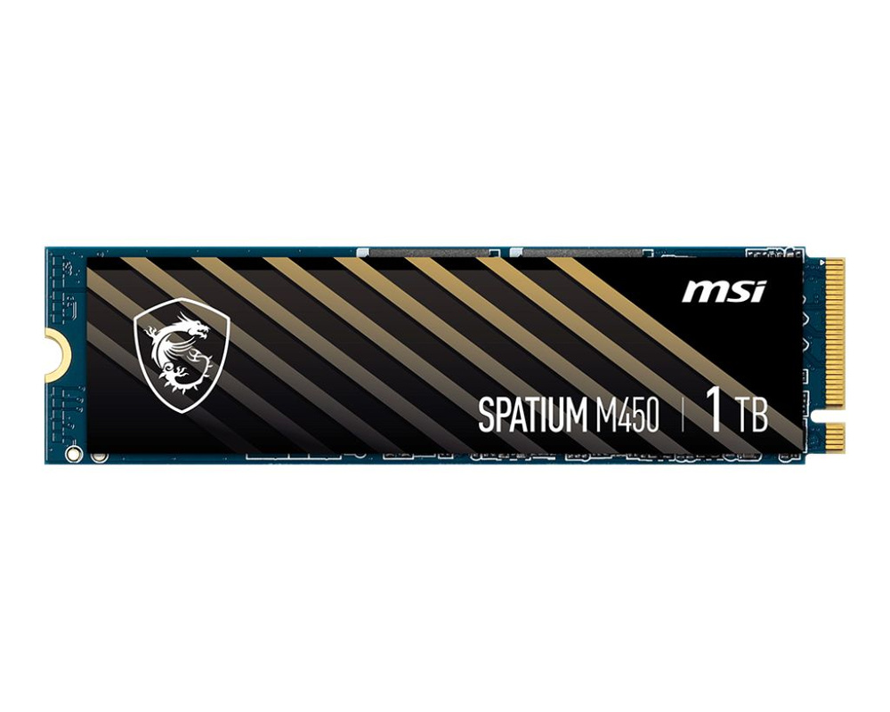 MSI 1 ТБ Внутренний SSD-диск SPATIUM M450 (S78-440L980-P83) #1