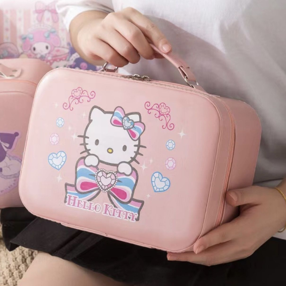 Косметичка универсальная, органайзер для косметики и мелочей Hello Kitty / Хелло Китти  #1