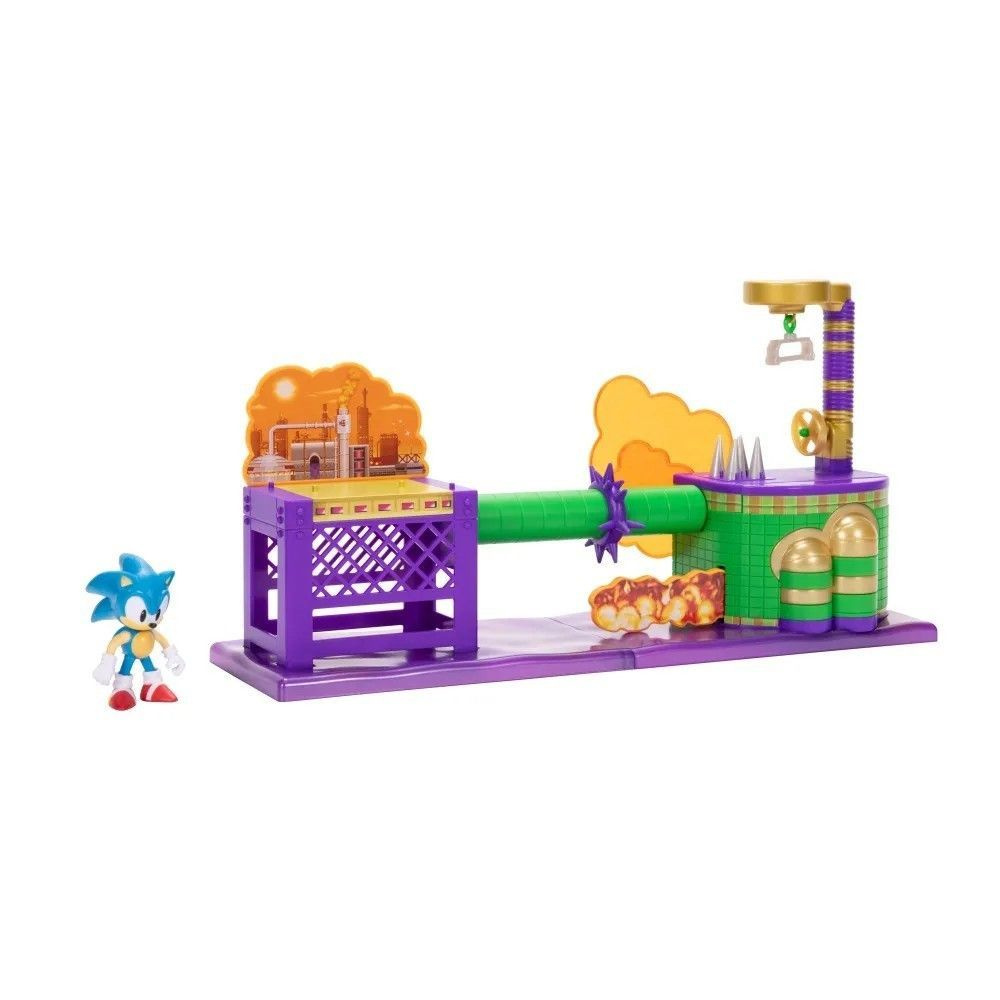 Игровой набор Sonic the hedgehog Зона Нефтяного океана Oil ocean playset  #1