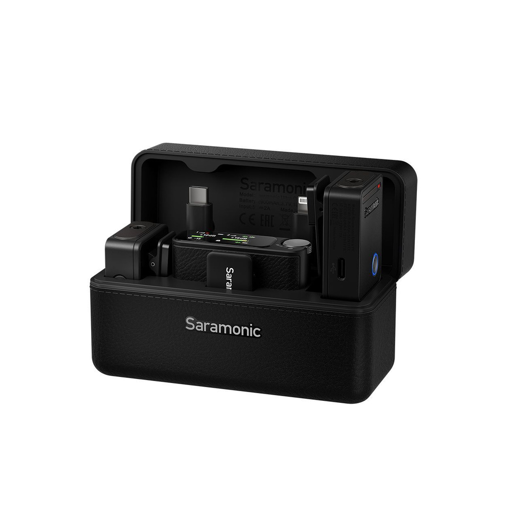 Saramonic Ultra 03 (TX+TX+RX) Радиосистема 2,4Гц приемник + 2