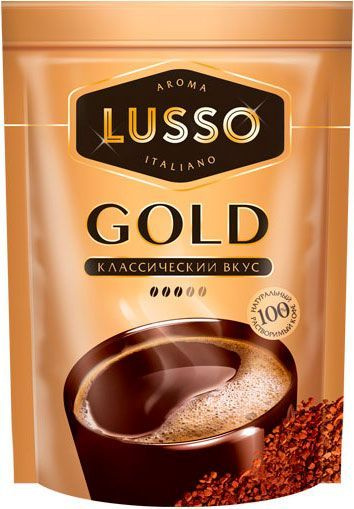 LUSSO Кофе растворимый 40г. 1шт. #1