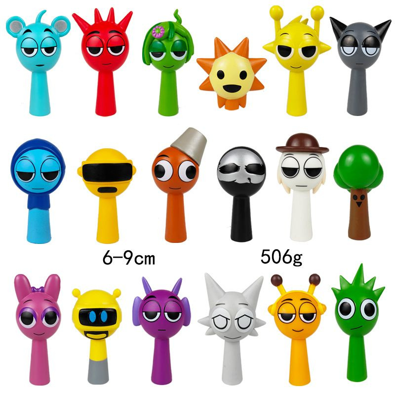 Фигурки Спрунки, набор из 18 шт, 6-9CM купить на OZON по низкой цене ...