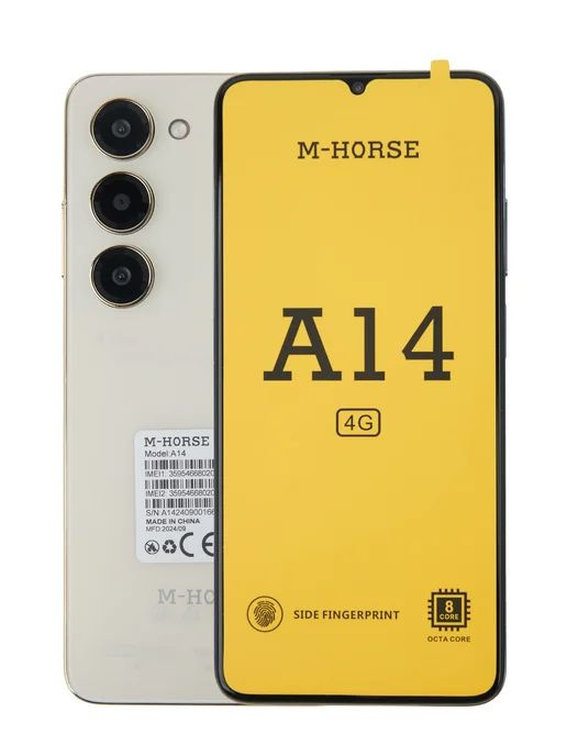 M-HORSE Смартфон Смартфон A14, Изящный и притягательный дизайн 6,8'' HD+ дюймов, 720 x 1600 пикселей, #1