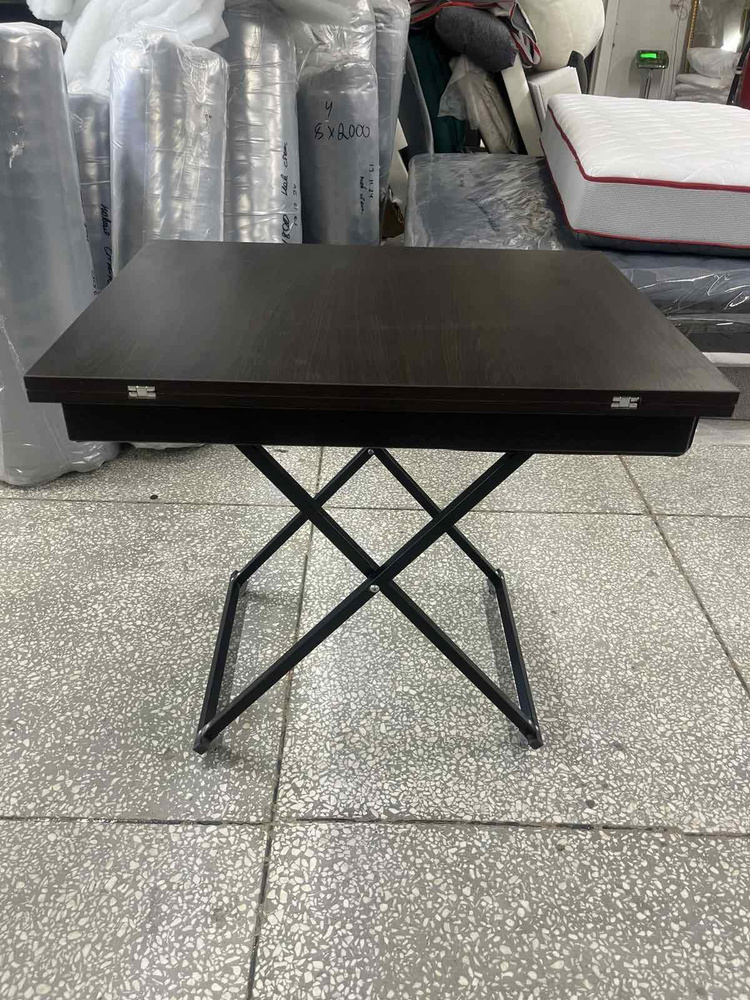 Стол обеденный AMI MEBEL Раскладной Трансформер Лофт, 80х60х73.5 см ...