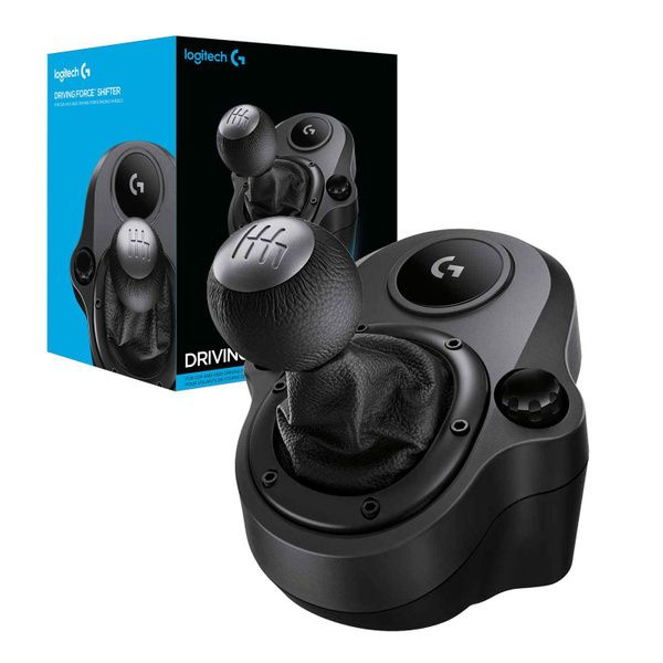 Коробка передач Logitech G Driving Force Shifter, черный для игрового ...