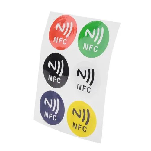 1 лист из 6 частей, наклейка RF-метки с чипом NFC smart tagоницаемая самоклеящаяся этикетка NFC Smart #1