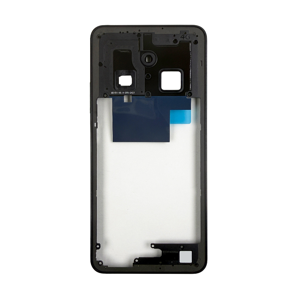 Средняя часть корпуса для Xiaomi Redmi 14C (2409BRN2CY), Poco C75 (2410FPCC5G)<черный> #1
