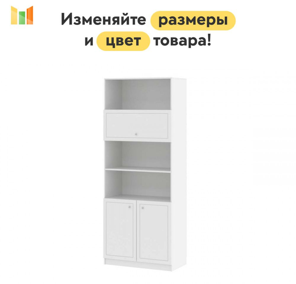 BestMebel Стеллаж, 80х44х221 см #1