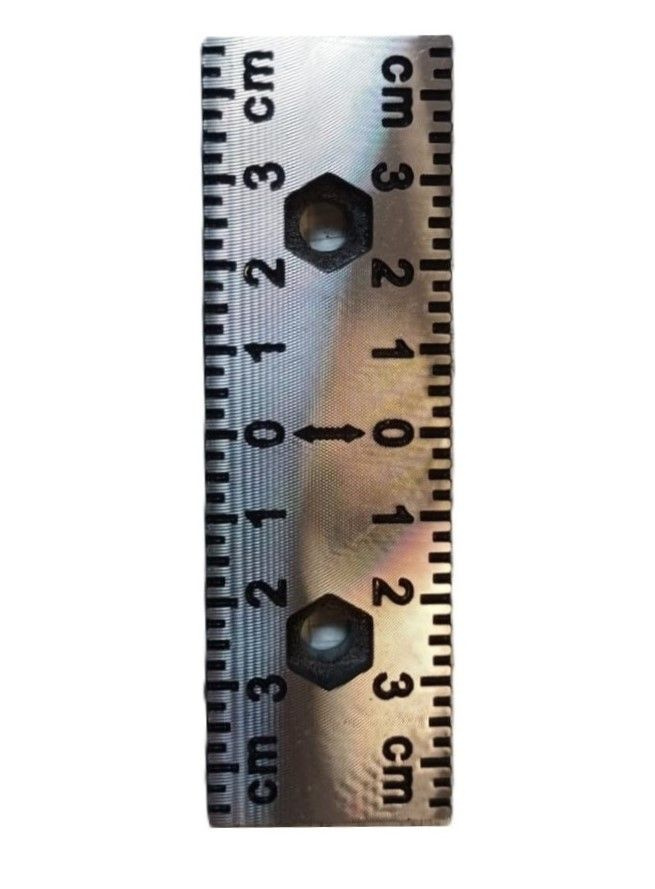 Линейка осевая 4 см для ручного плиткореза купить на OZON по низкой ...