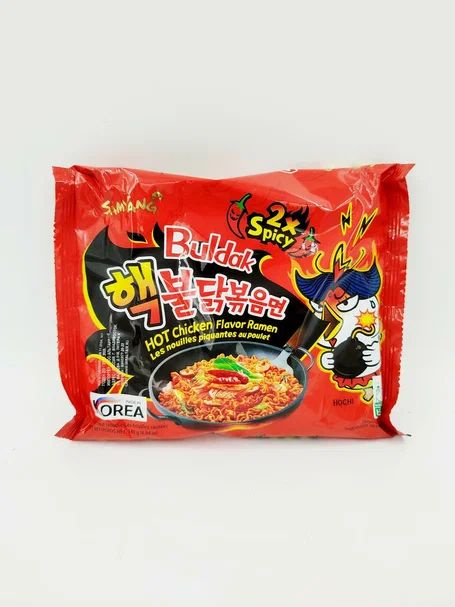 Корейская лапша быстрого приготовления SamYang Buldak Hot Chicken Очень острая лапша со вкусом курицы #1
