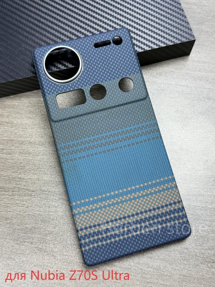 кевларовый чехол Magsafe Nubia Z70S ultra чехол из углеродного волокна ...