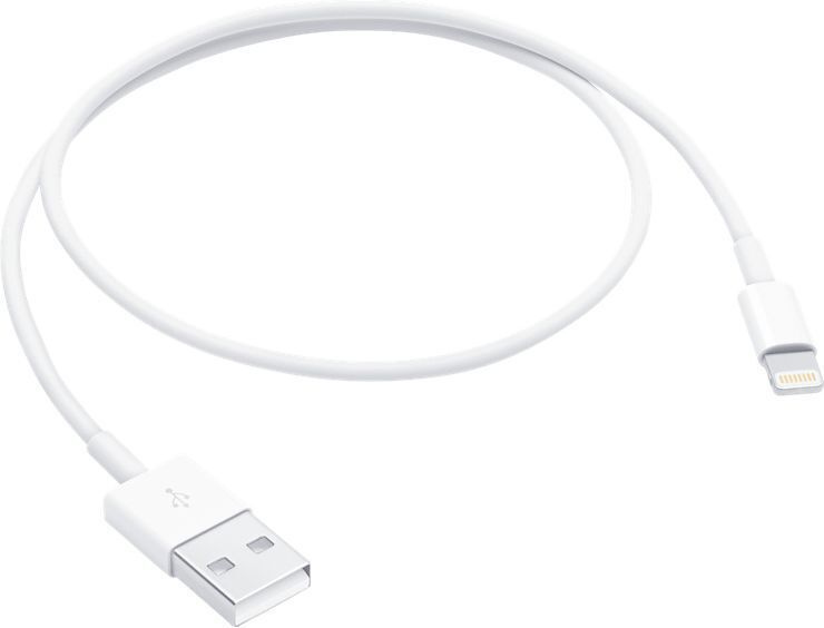 Apple Кабель Lightning - USB Type-A Cable 0.5 м, белый (ME291ZM/A) #1