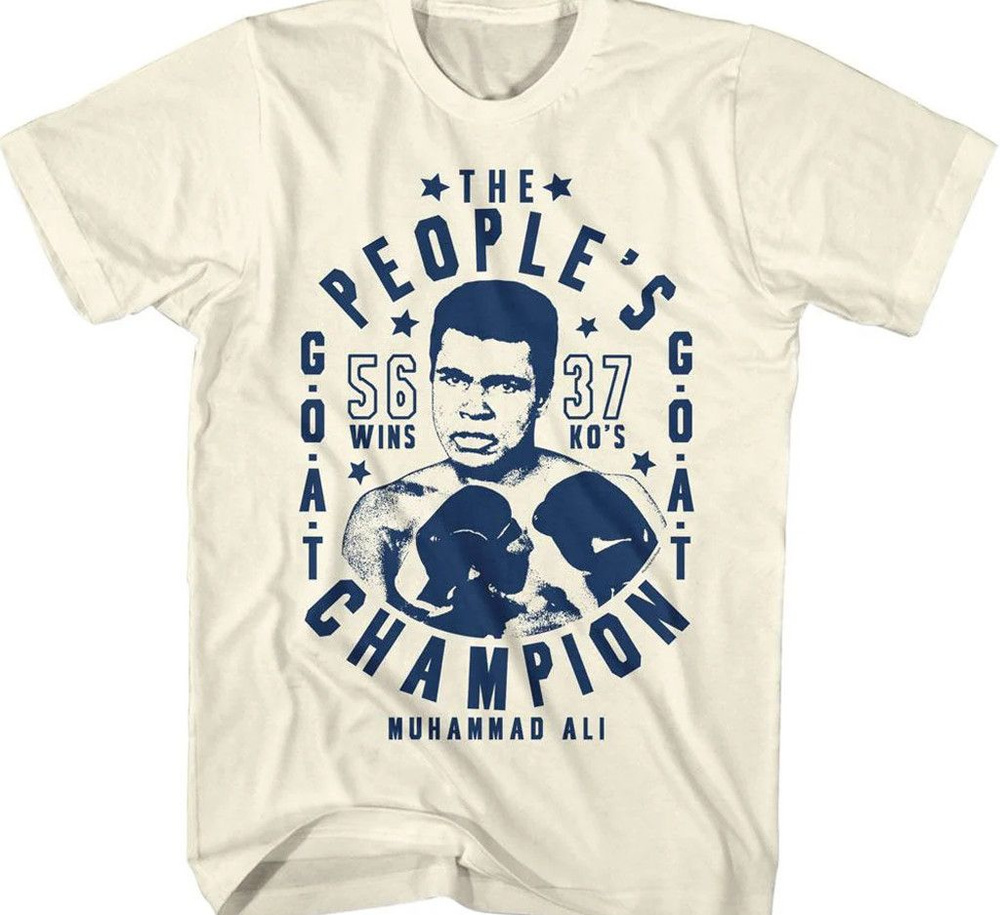 Футболка Футболка NEW Muhammad Ali white artwork Unisex All sizes 2F484 #1
