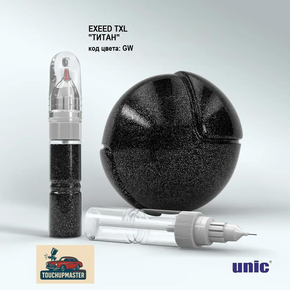Набор-подкраска TouchUpMaster для EXEED TXL "ТИТАН, HAVANA GREY, код цвета: GW, штрих-корректор от сколов #1