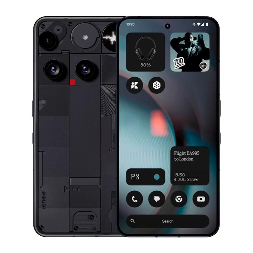 Nothing Смартфон Phone 3 12/256 ГБ, черный #1