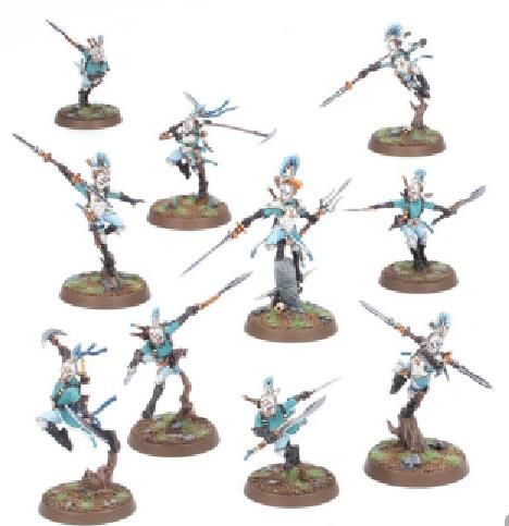 Warcry : Pyre and Flood Ydrilan Riverblades Warhammer 40K Смоляная ...