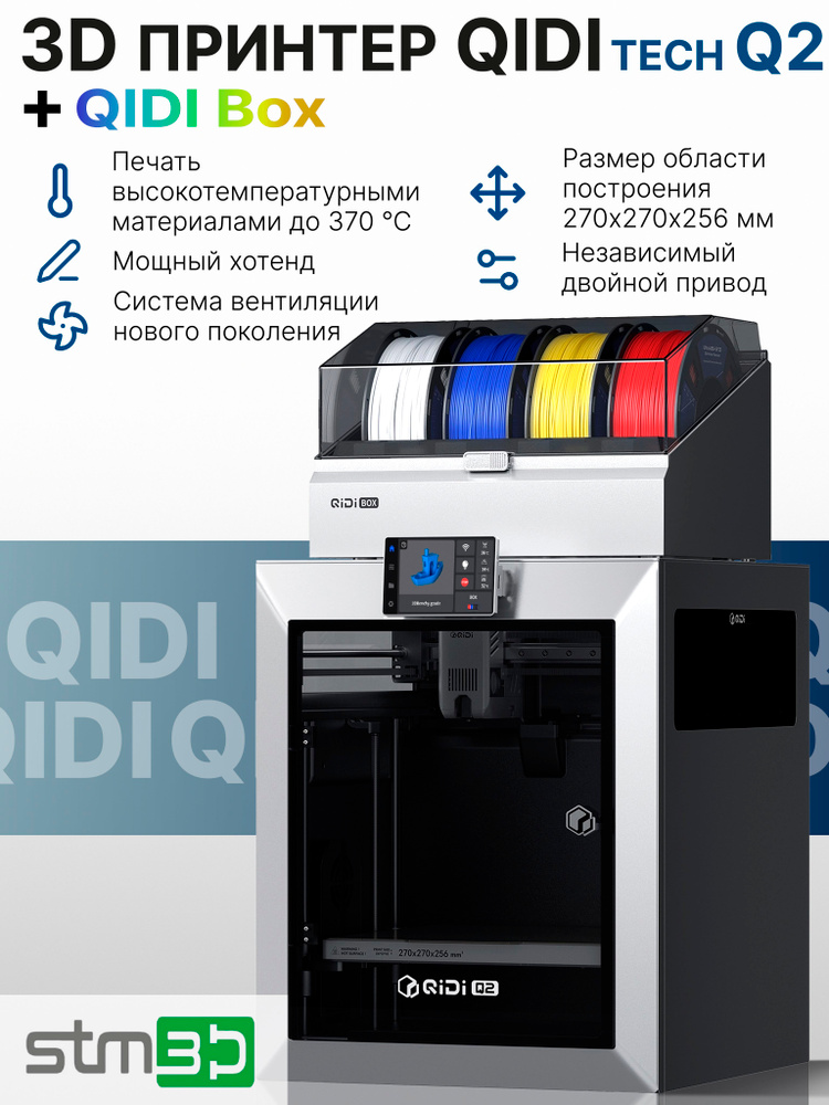 3D принтер QIDI Q2 Combo #1