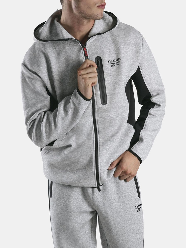 Худи Reebok DREAMBLEND SPACER FULL ZIP HOODIE #1