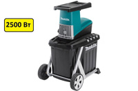 Измельчитель Makita UD2500 2500 Вт, режущая шестерня, 180 кг/ч, ветки до 45 мм, 30 кг