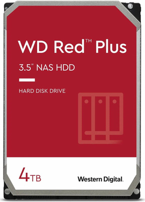 WD RED PLUS 4 TB WD40EFZX купить на OZON по низкой цене