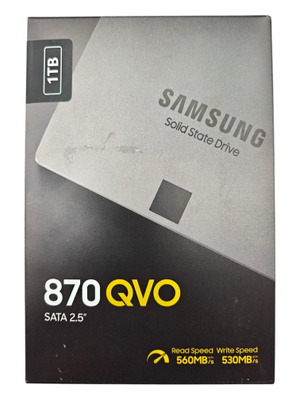 SSD Samsung 870 Qvo 1 TB купить на OZON по низкой цене
