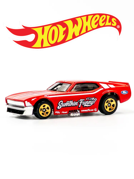 Машинка Hot Wheels 71 Mustang Funny Car 2025 Машинки Хот Вилс Кейс