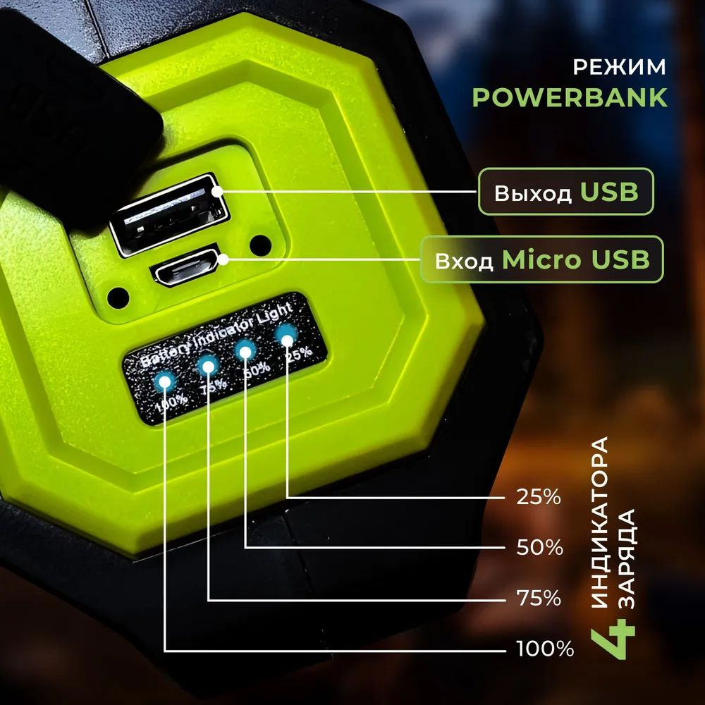 Фонарик аккумуляторный ручной фонарь светодиодный тактический мощный ...