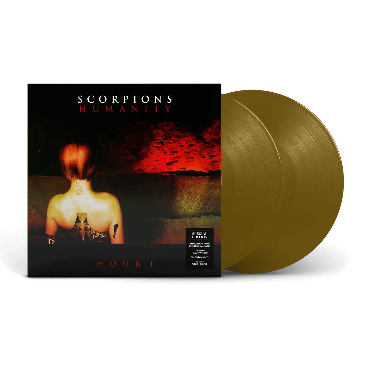 SCORPIONS - HUMANITY - HOUR I (2LP gold) виниловая пластинка купить на