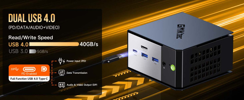 ミニPC GMKtec EVO-X1 Ryzen AI9 HX370 32GB 1TB GMKtec EVO-X1 AMD Ryzen™ AI 9 HX 370