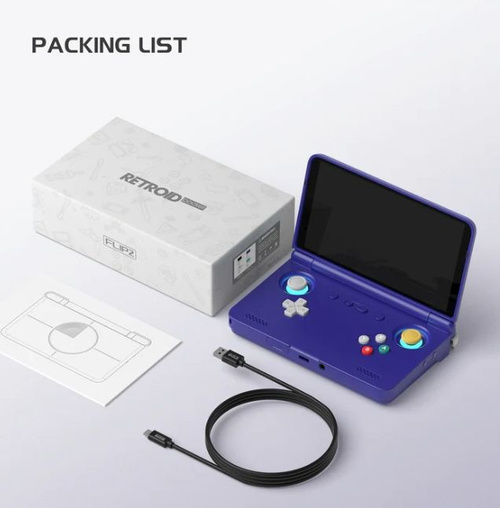 2026 Последний Retroid Pocket Flip 2 Портативная игровая консоль с
