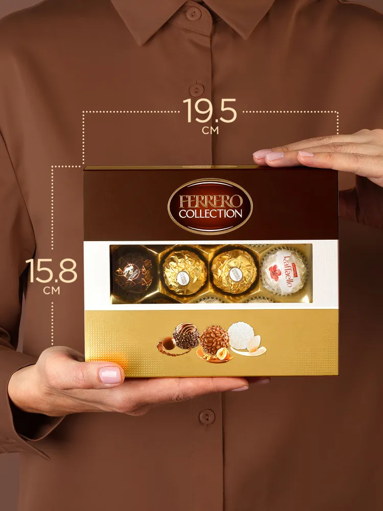 Конфеты в коробке Ferrero Collection, ассорти, 107 г., 107 г, фото 5