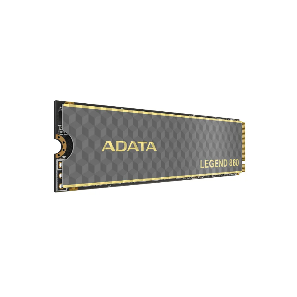 ADATA 1 ТБ Внутренний SSD-диск LEGEND 860, M.2 2280, PCI-E 4x4, [R/W -6000/4000 MB/s] 3D-NAND (Works with PS5) (SLEG-860-1000GCS)