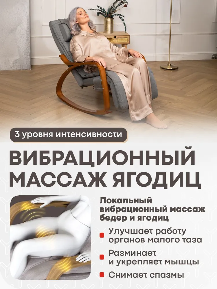 Схема расположения массажных узлов в спинке Yamaguchi Liberty