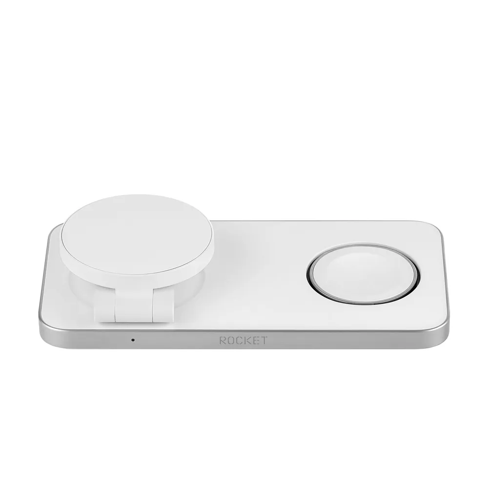 Беспроводное зарядное устройство 3 в1 для iPhone, ROCKET Magic, для Apple Watch #10