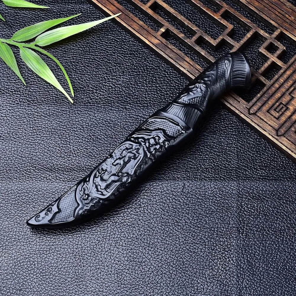 Алтарная атрибутика/Обсидиан Ритуальный нож 14 cm, вариант, фото 4
