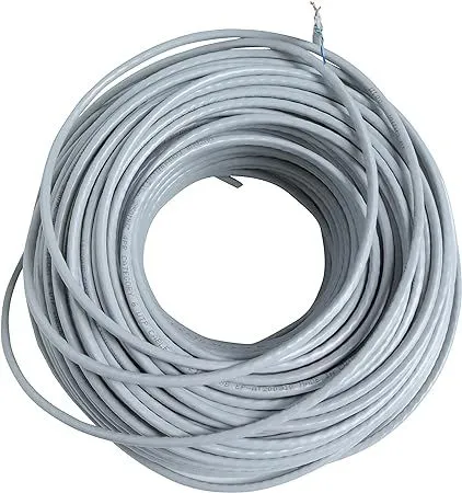 Интернет кабель (витая пара) 19 box 55 метров, провод для интернета для прокладки внутри помещений C