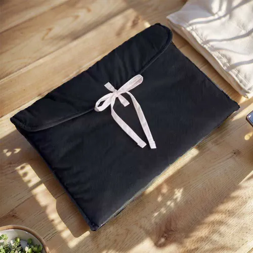 11/13-дюймовая сумка для компьютера, противоударная, розовая, с бантом, мягкая сумка для документов