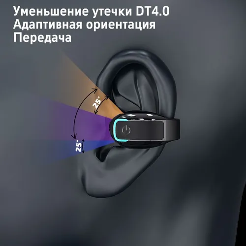 Наушники беспроводные с микрофоном, Bluetooth, USB Type-C, черный матовый