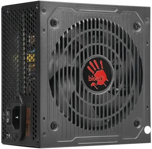 Блок питания Bloody ATX 600W BD-PS600W 80 PLUS WHITE (20+4pin) APFC 120mm fan 6xSATA RTL