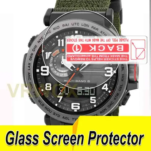 2 части защитного стекла для часов PRW-6600YB, 2,5 D с закругленными краями, 9H